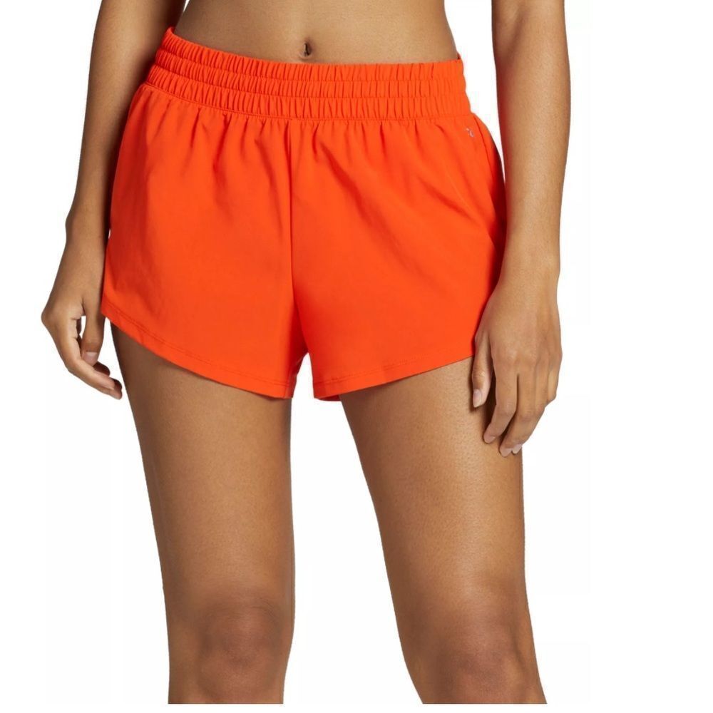 DSG Women's Ginger Orange MidRise Stride Shorts Size Small New with Tags 3 inch